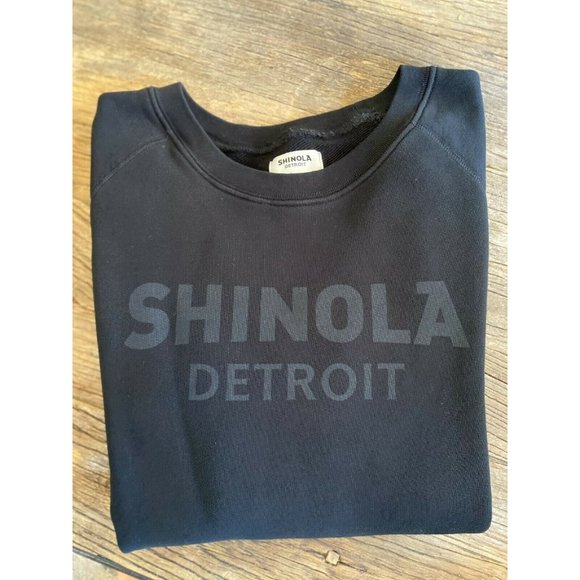 (Sold) Shinola Detroit Crewneck Sweatshirt Tonal - Picture 2 of 5